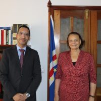 Visita Embaixadora Angola